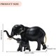 thumbnail image 3 of Estatua de elefante de resina, adornos de escritorio, estatua de animales, artesanía, decoración del hogar (C) Tmvgtek Libre de BPA, 3 of 6
