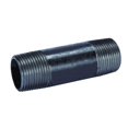 thumbnail image 1 of 1.25 x 4 in. Black Steel Nipple, 1 of 1