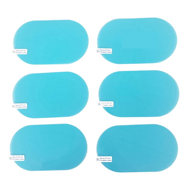 sweethay Pegatina para espejo retrovisor de coche, 12 piezas, a prueba de lluvia, vidrio automotriz, película protectora impermeable, extraíble Ventana automotriz sweethay VI016774-00