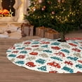 thumbnail image 6 of Sikiie Artoon Car 30-48 inches {designName} Print Christmas Tree Skirt Snowman Xmas Tree Skirt with Edge Christmas Decorations for Holiday Party36", 6 of 7