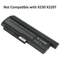 thumbnail image 5 of 11.1V 9Cell Battery for Lenovo ThinkPad X220 X220I X220s 42T4861 42T4862 42T4865, 5 of 5