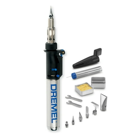 

2000-01 VersaTip Precision Butane Torch Kit 14-Piece Portable Micro Torch Mini Welder
