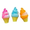 thumbnail image 4 of 3 Piezas Juguetes Antiestrés Squeezing Helados Fidget Sensitivo Función Interactiva Material Goma PP Suave Adecuado para Regalo Decoración de Fiestas Niños Adultos 6cmx6cmx8.5cm, 4 of 9