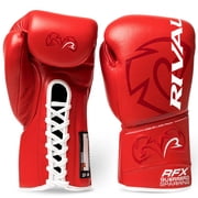 Rival Boxing RFX-Guerrero SF-H Lace-Up Sparring Gloves - 12 oz. - Red