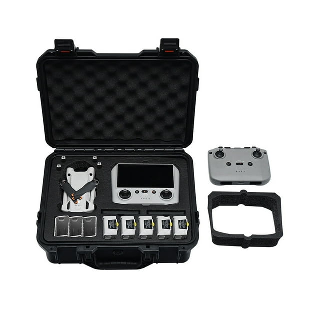 Estuche rígido impermeable Compatible con estuche portátil Mini 3 Pro para accesorios de drones