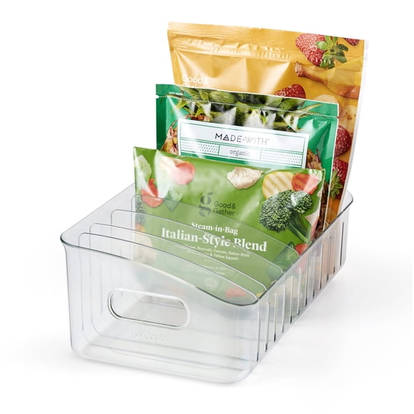 Contenedor para congelador YouCopia FreezeUp 15, sin BPA, nevera transparente