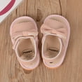 thumbnail image 3 of Baby Sandals Girls Solid Color Bowknot Walking Shoes Footwear for Summer 0-18 Months, 3 of 6