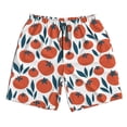 thumbnail image 5 of Goofa Hand Drawn Tomatoes Printed Mens Swim Trunks Summer Quick Dry Short Beach Swimwear Bathing Suits-, 5 of 9