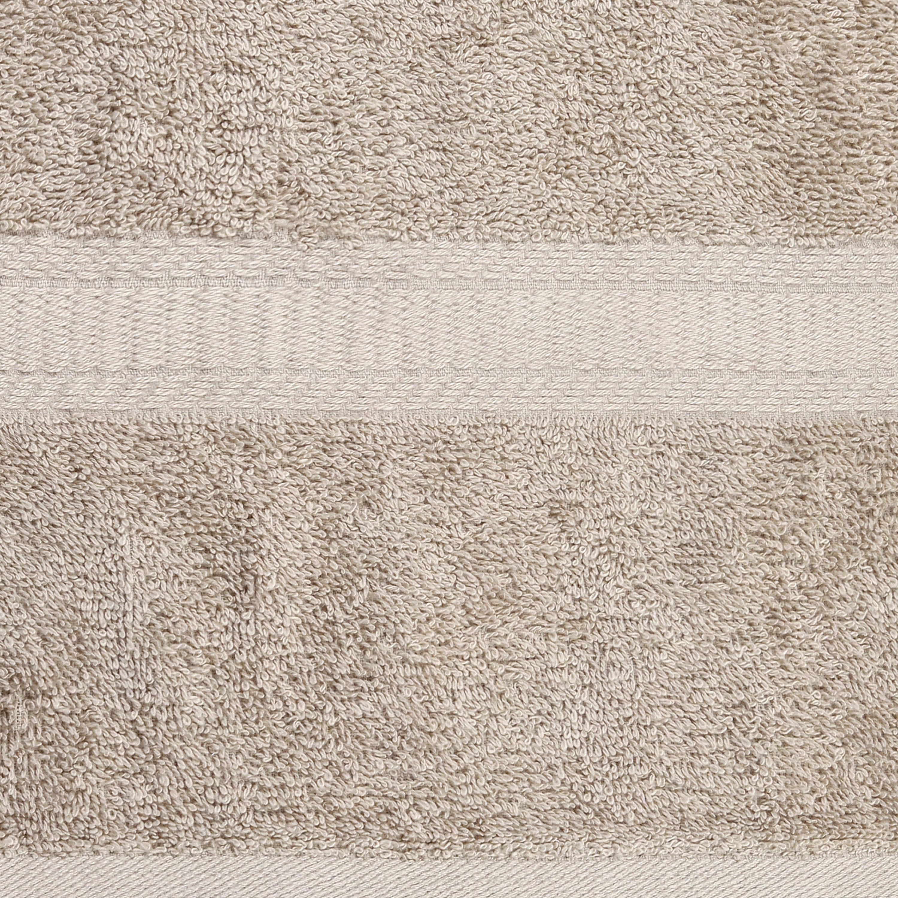 Mainstays 8pk Washcloth Set, 12"x12", 100% Cotton