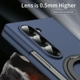 thumbnail image 4 of Magnetic Case for Samsung Galaxy Z Fold 5 Case Compatible with Mag-Safe, Built in Screen Protector with 360 Rotating Ring Holder Stand Military Grade Shockproof Flip Kickstand Phone Cover,Blue, 4 of 7