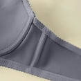 thumbnail image 5 of Oksale Push Up Underwire Bras for Women Sexy Deep Plunge Minimizer Bra High Supportive Adjustable Strap Breathable Bralettes Gray M, 5 of 9