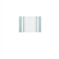 thumbnail image 6 of Park 72"x72" Pieced Aqua Shower Curtain, 20x30 Reversible Aqua Cotton Bath Rug Bundle, 6 of 13