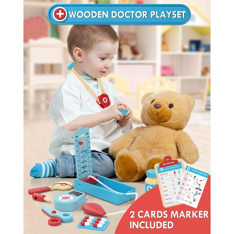 Lehoo Castle Wooden Doctor Kit for Kids photo 5