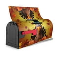 thumbnail image 4 of PHELIKA Pumpkin Thanksgiving Turkey Fall Magnetic Mailbox Covers Standard Size 21"H x 18"W, 4 of 8