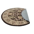 thumbnail image 4 of Rugsotic Carpets Hand Tufted Wool Eco-Friendly Area Rugs - 8'x8', Round, Brown Beige, Modern Contemporary Design, High Pile Handmade Anti Skid Rugs for Living Room, Bed Room (K00663), 4 of 6