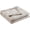 Satin Trim, Warm Grey, variant on Windom Down Alternative Blanket, Premium 3M Scotchgard Moisture Wicking Treatment, Lightweight and Soft Bed Cover For All Season, Satin Trim, Teal Full/Queen