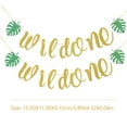 thumbnail image 2 of GOOHOCHY  2 Pcs Happy Birthday Banner Pull The Flag Party Decorations for Adults Banners, 2 of 7