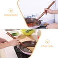 thumbnail image 6 of WHAMVOX Brown Wooden Cooking Chopsticks for Fry and Hot Pot with Excellent Craftsmanship 42CM, 6 of 6