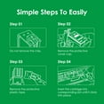 thumbnail image 5 of 67 XL 67XL Ink Cartridges 2-Pack Black and Tri-Color Compatible for HP 67 Ink Cartridges for DeskJet 2700 2700e 2855e 2755 2755e 4155e 4255e Envy 6000 6400 6055e Printers, 5 of 9