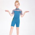 thumbnail image 4 of Sonducket Trajes de neopreno para niños de nuevo estilo, traje de buceo con protección solar, secado rápido, mantener el calentamiento, traje de baño Deportes acuáticos Azul XXL Sonducket OD003674-10, 4 of 6