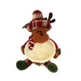 thumbnail image 2 of Christmas Candy Cookies Storage Basket Elk Candy Woven Holder Basket Christmas Candy Bowl Candy Dish Gingerbread Cookies Desserts Basket for Party Winter Holiday Table Desk Decoration, 2 of 9