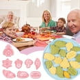 thumbnail image 6 of Thanksgiving Cookie Cutter Set 8 Pcs Cookie Cutters For Making Corn Maple Leaves Turkey Pie 3D Mini Fondant Cookie Stampers For Diy Cake Baking Decoration Supplies Favors Biscuit Moulds Home Decor, 6 of 7