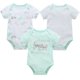 thumbnail image 3 of Ropa para niñas bebés, 3 a 6 piezas/lote, novedad, mono de algodón de manga corta para niñas de 0 a 12 meses, ropa para niños recién nacidos, 3 of 5