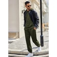 thumbnail image 4 of COOFANDY Men's Tracksuits 2 Piece Set Casual Workout Joggers Sets Hoodie and Sweatpants Set for Men, 4 of 10