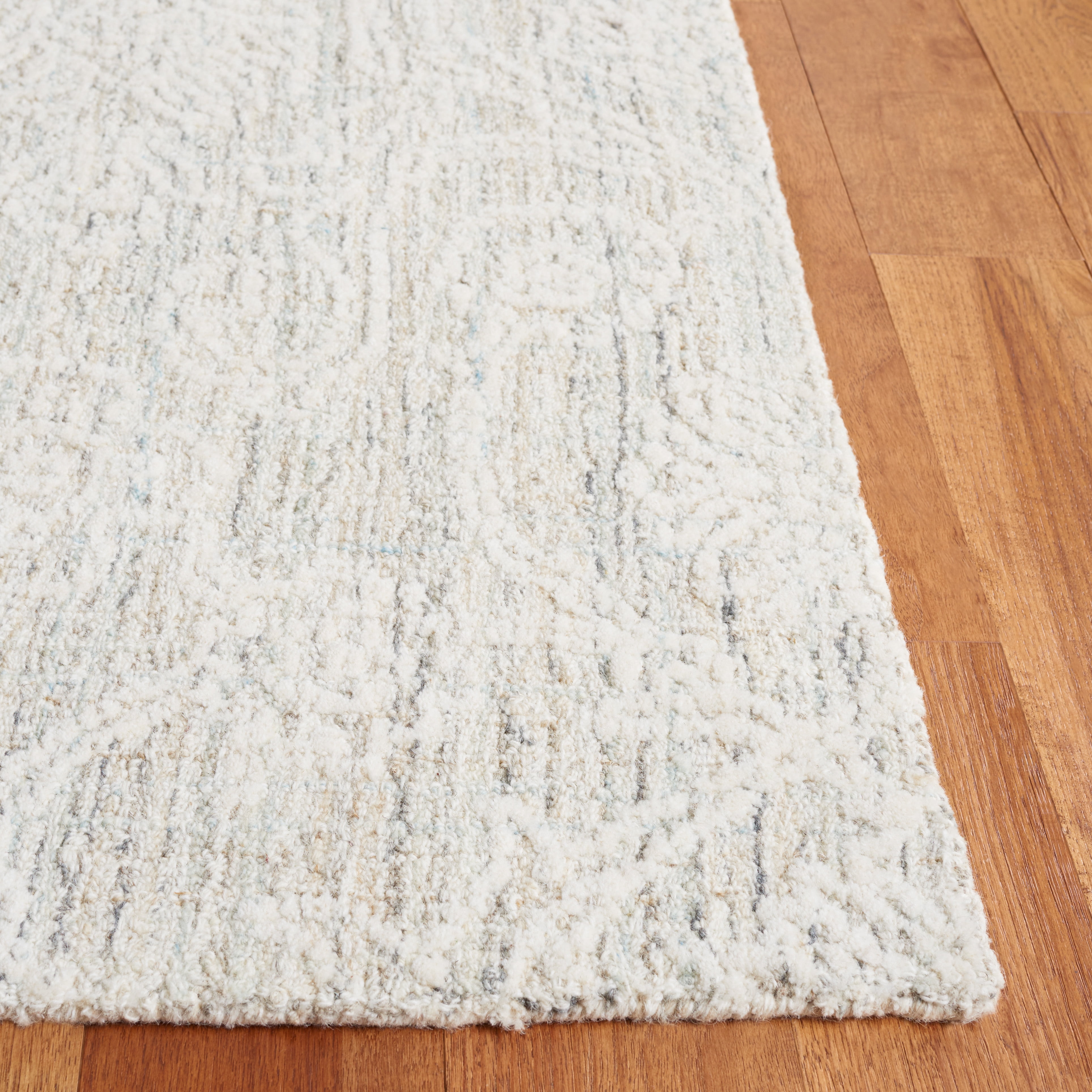 SAFAVIEH Ebony Abram Botanical Area Rug, Teal/Ivory, 8' x 10'