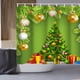 thumbnail image 3 of Cortina de baño, 150x180 cm, Cortina de Ducha Impermeable con temática de árbol de Navidad, Accesorios de baño, máxima confiabilidad, 3 of 8