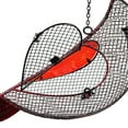 thumbnail image 3 of Evergreen Garden Cardinal Mesh Bird Feeder, 3 of 9