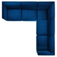 thumbnail image 4 of Conjure Channel Tufted Performance Velvet 5-Piece Sectional-EEI-5850-GLD-BLK, 4 of 5