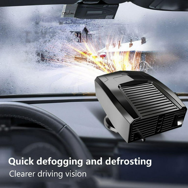 Portable Car Heater,12V 180W Portable Car Auto Heater Cooler Dryer Demister  Defroster for Quickly Defrost Defogger Demister 