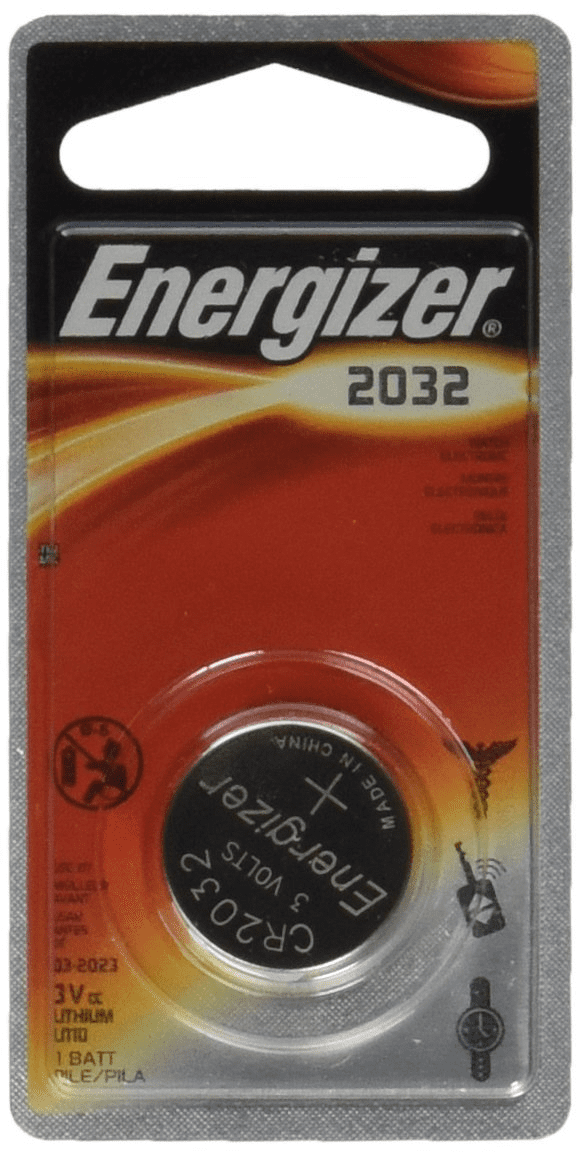 Energizer CR2032 Battery Lithium 2032 Button Cell 3V Coin Watch