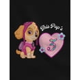 thumbnail image 2 of Paw Patrol Birthday Shirt Skye 3rd Birthday Girl Toddler Kids Long Sleeve Tshirt 2T Black, 2 of 5