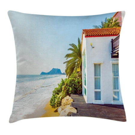 Ocean Throw Pillow Cushion Cover Coastal Charm Themed Beach House Best Beach Themed Pillows Decorative Ocean Throw Pillow Cushion Cover Coastal Charm Themed Beach House Best Beach Themed Pillows Decorative