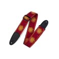 thumbnail image 1 of Correa para guitarra Levy's Leathers MPJG-Sun-Red de 5 cm de ancho, 1 of 4
