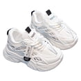 thumbnail image 3 of enyan Girls Sneaker Athletic Slip On Sneakers Comfortable Bungee Girls Athletic Shoes (Toddler/Little Kid/Big Kid) Black,2.5, 3 of 7
