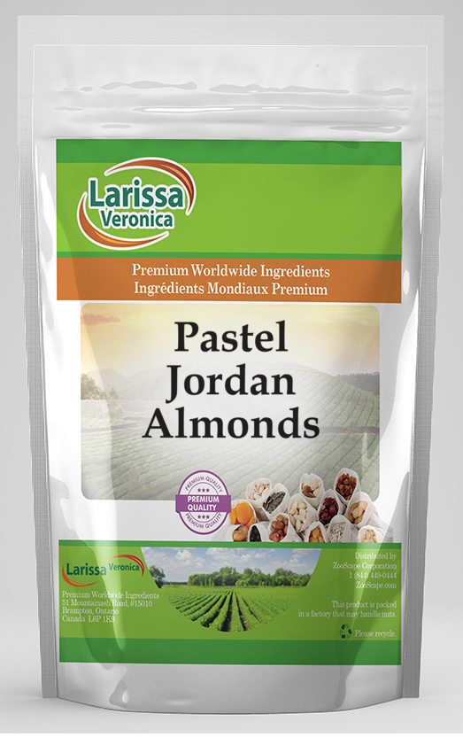 Pastel Jordan Almonds (16 oz, Zin 524767)