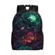 thumbnail image 1 of Fotbe Red And Green Carnation Mochila de Viaje para Laptop, Mochila Ejecutiva Delgada y Resistente 15.6", 1 of 8