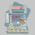 thumbnail image 2 of Juniors Star Wars: The Mandalorian and Grogu The Child Street Stall T Shirt, 2 of 5