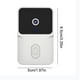 thumbnail image 3 of Smart Wireless Remote Video Doorbell Intelligent Visual Doorbell Home Intercom HD Night Vision Wifi Rechargeable Security Door Doorbell Clearance Items, 3 of 9