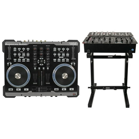 American Audio VMS2 USB MIDI DJ Controller With Touch Scratch Wheel