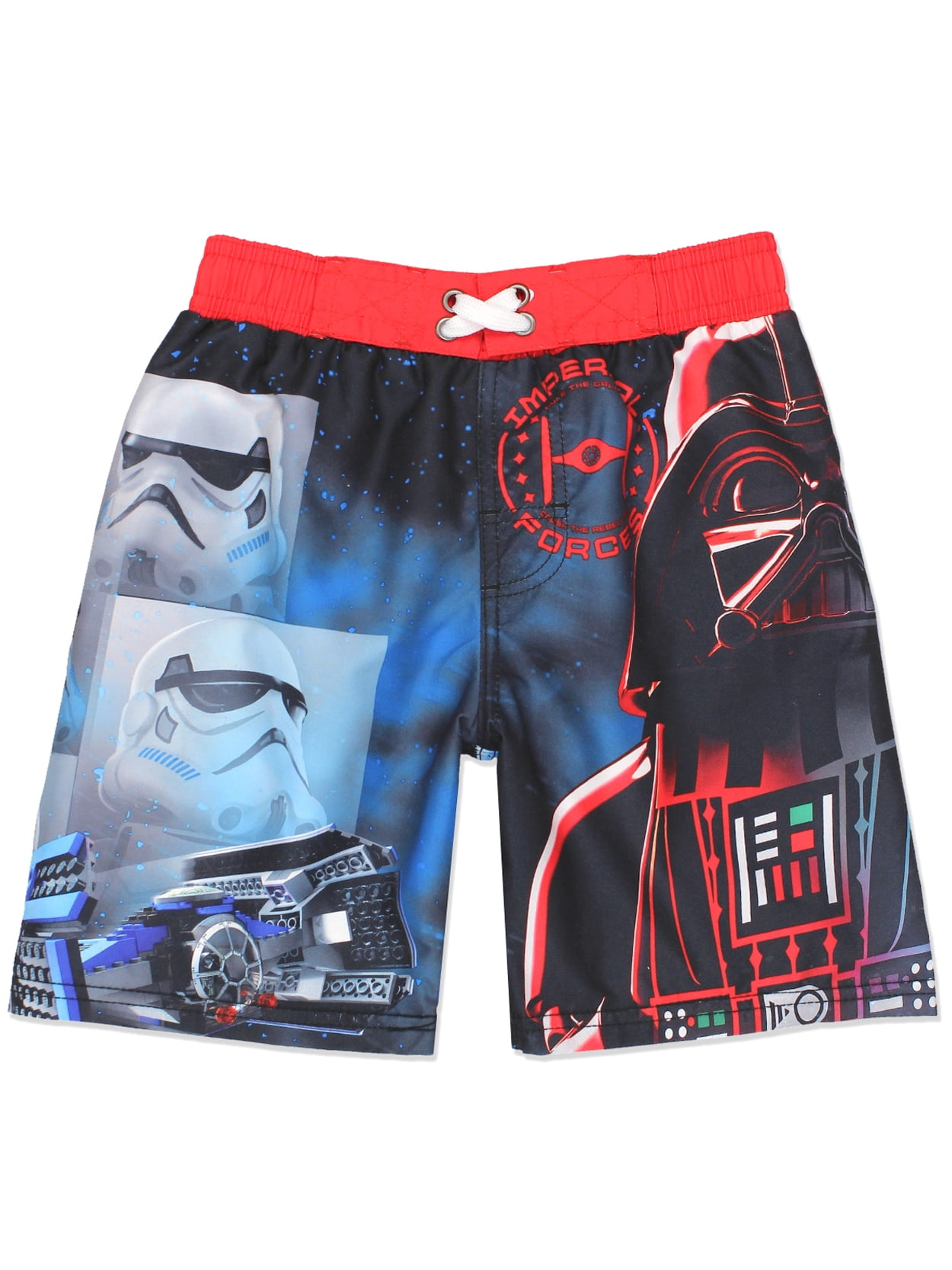 Lego Star Wars Darth Vader Swim Trunks Shorts Boy Size 8 10/12
