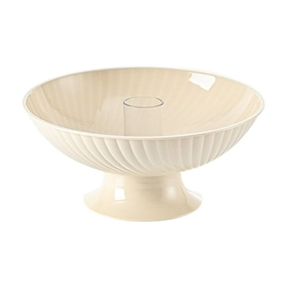 Fruit Bowl Pedestal Bowl Decorated Fruit Tray For Kitchen Counter And Dining Table Footed Bowls For Parties Bread And Salad Bowl