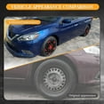 thumbnail image 6 of 16 inch Hubcap,2011-2017 Nissan Leaf,2013-2019 Nissan Sentra Style Wheel Cover,10 Spoke Style aftermarket replacement for 40315-3NF0B,Black Lacquer & Red Lacquer, 6 of 7