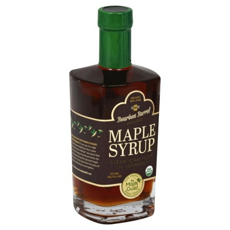 The Maple Guild Organic Syrup - Bourbon Barrel Aged - Case Of 6 - 375