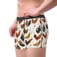 thumbnail image 4 of Haiem Roosters and Chickens Men's Boxer Briefs, Every Day Comfort Stretch Cotton Moisture-Wicking Underwear-X-Large, 4 of 9