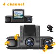 thumbnail image 4 of New 1080P Driving Recorder With Four Recordings HD Night Front, Back, Left And Right, 4 of 5