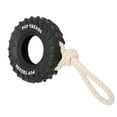 thumbnail image 1 of Dog Toys For Aggressive Chewer Dog Tire Chewing Toy Dog Toys For Aggressive Chewers Bite  Dispensing Rubber Aggressive Dog Tug Toy With Rope For Medium Large Dogs, 1 of 8